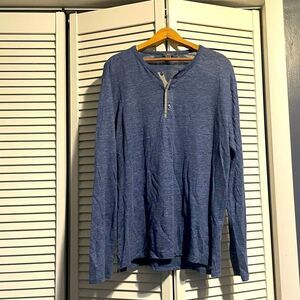 Vince long sleeve shirt, large
